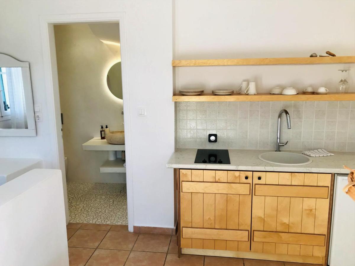 Kostantakis Winery Estate Guest House Pollonia Bagian luar foto