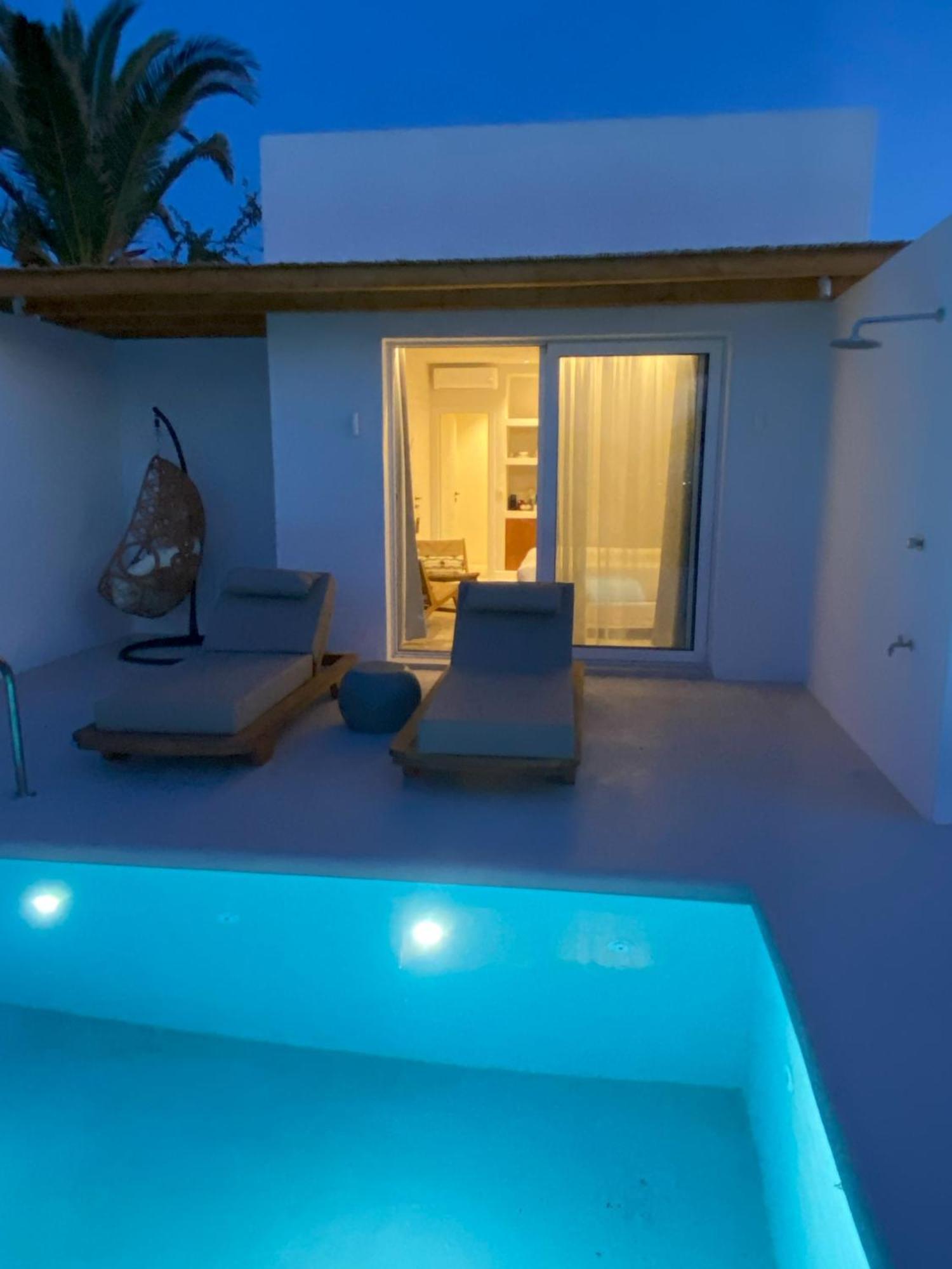 Kostantakis Winery Estate Guest House Pollonia Bagian luar foto