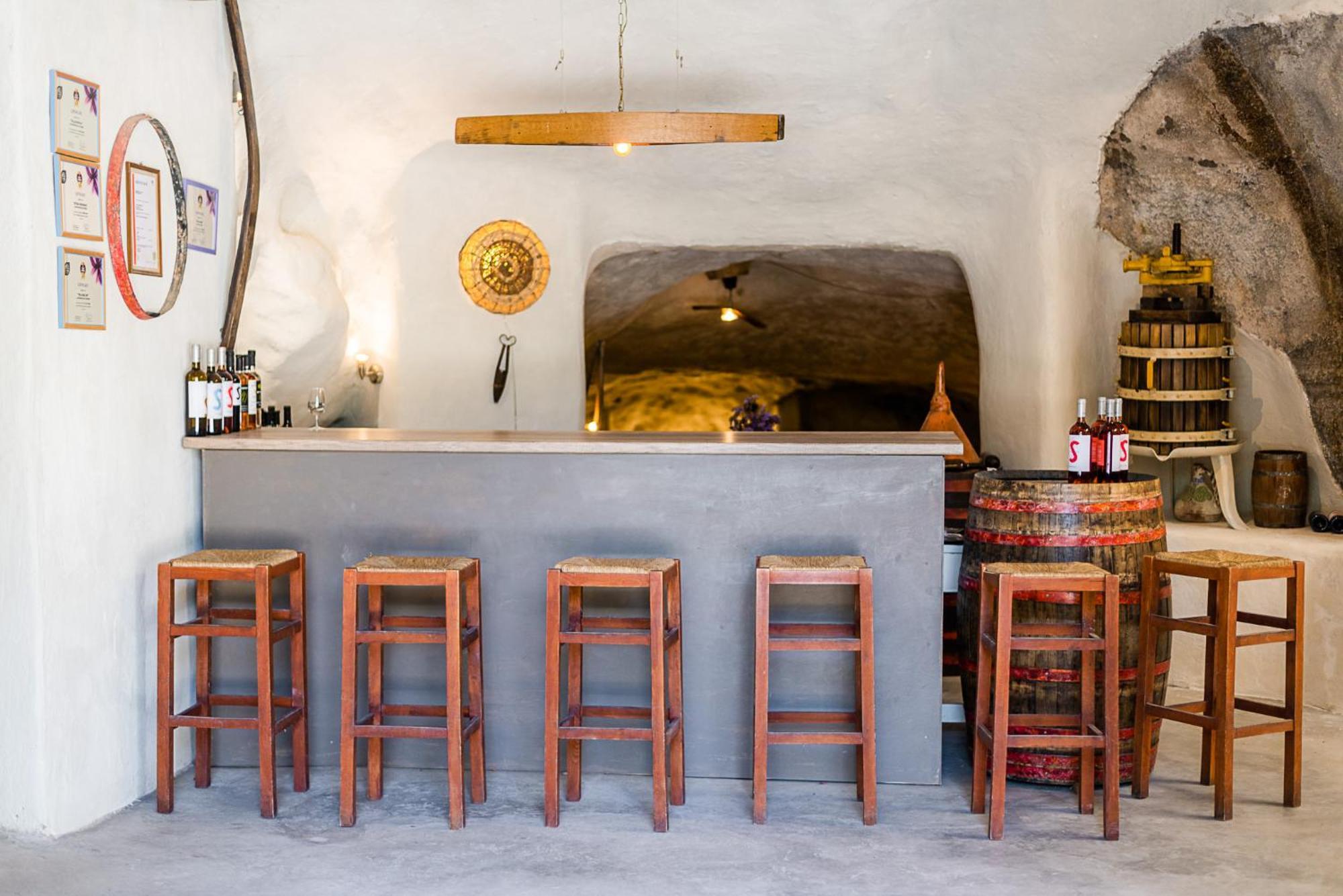 Kostantakis Winery Estate Guest House Pollonia Bagian luar foto